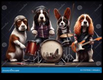 Doggy Drum Circle Momente muzicale pentru tovarășii canini